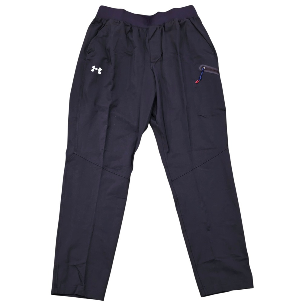 Men's Under Armour Team USA Track Pants Navy Blue Size Large 1282389-410